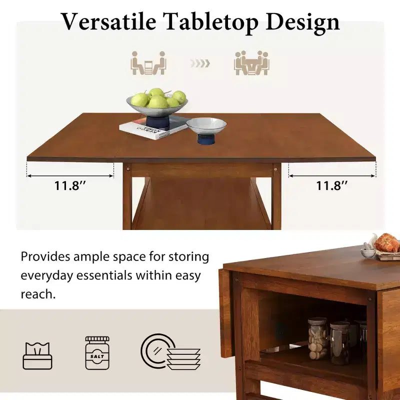 Set da pranzo allungabile 5 pezzi con 4 sedie imbottite