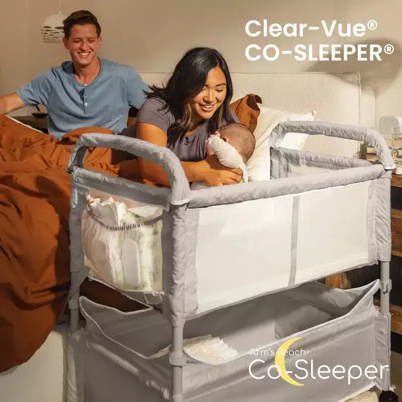 Culla co-sleeping Clear View per neonati