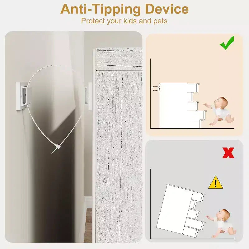 Cassettiera in legno con cassetti grandi per camera da letto, soggiorno e cameretta