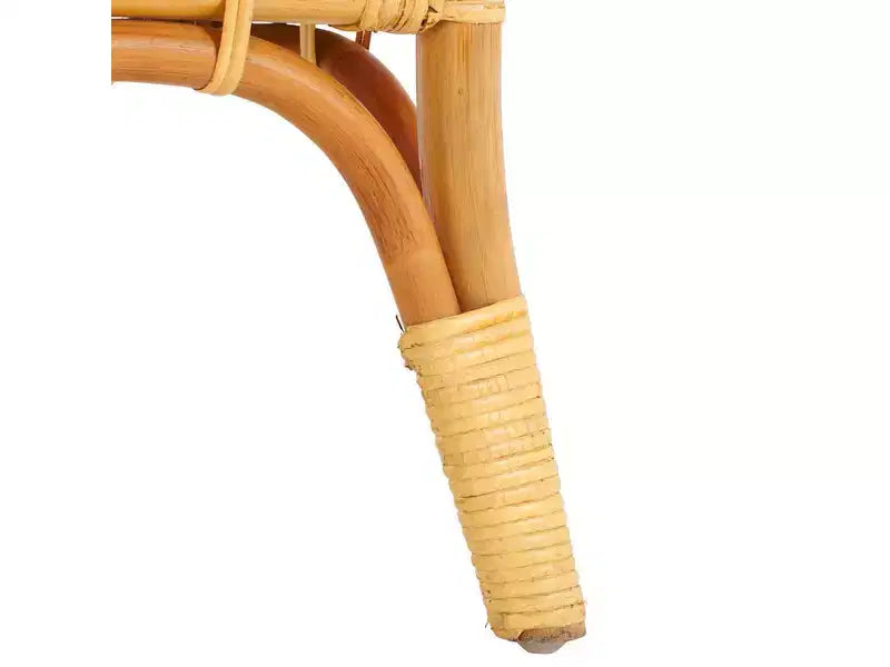 Consolle in rattan a 2 ripiani