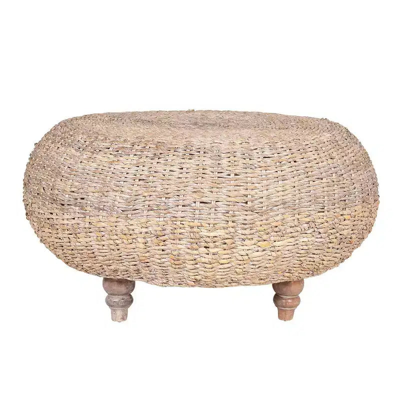 Tavolino rotondo color cammello - Accento Boho per il soggiorno