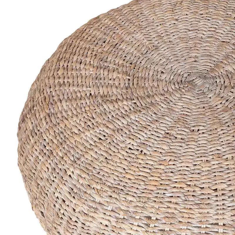 Tavolino rotondo color cammello - Accento Boho per il soggiorno