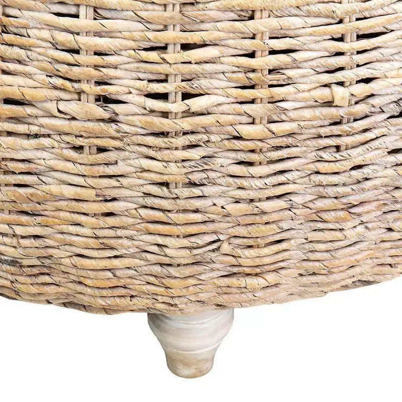 Tavolino rotondo color cammello - Accento Boho per il soggiorno