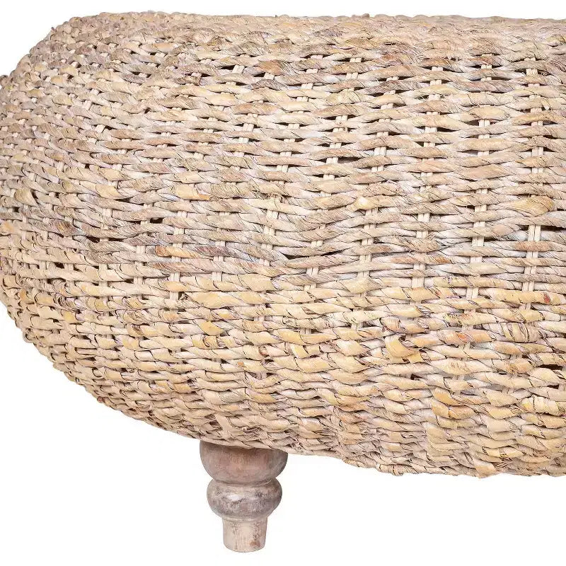 Tavolino rotondo color cammello - Accento Boho per il soggiorno