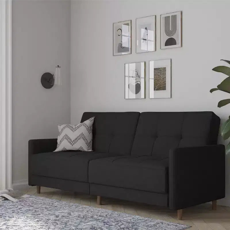 Divano letto futon convertibile Coil - Divano letto per piccoli spazi
