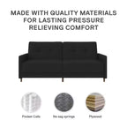 Divano letto futon convertibile Coil - Divano letto per piccoli spazi