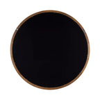 Specchio rotondo da parete in legno - Accento decorativo per la casa