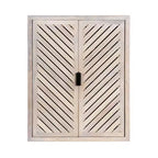 Mobile contenitore alto da bagno a 2 ante 22x28