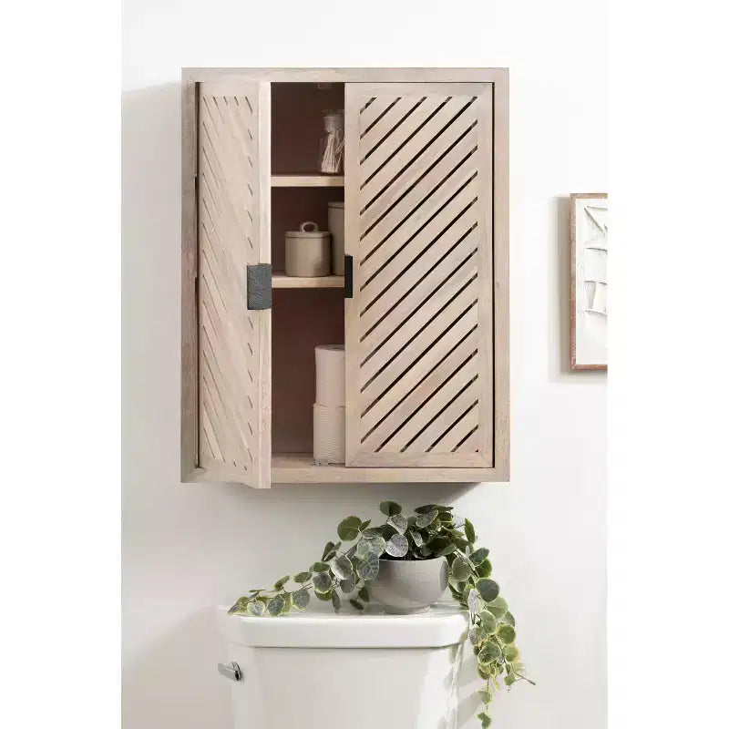 Mobile contenitore alto da bagno a 2 ante 22x28