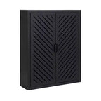 Kate & Laurel All Things Decor 22x28 Mezzeta Tall 2-Door Bath Cabinet