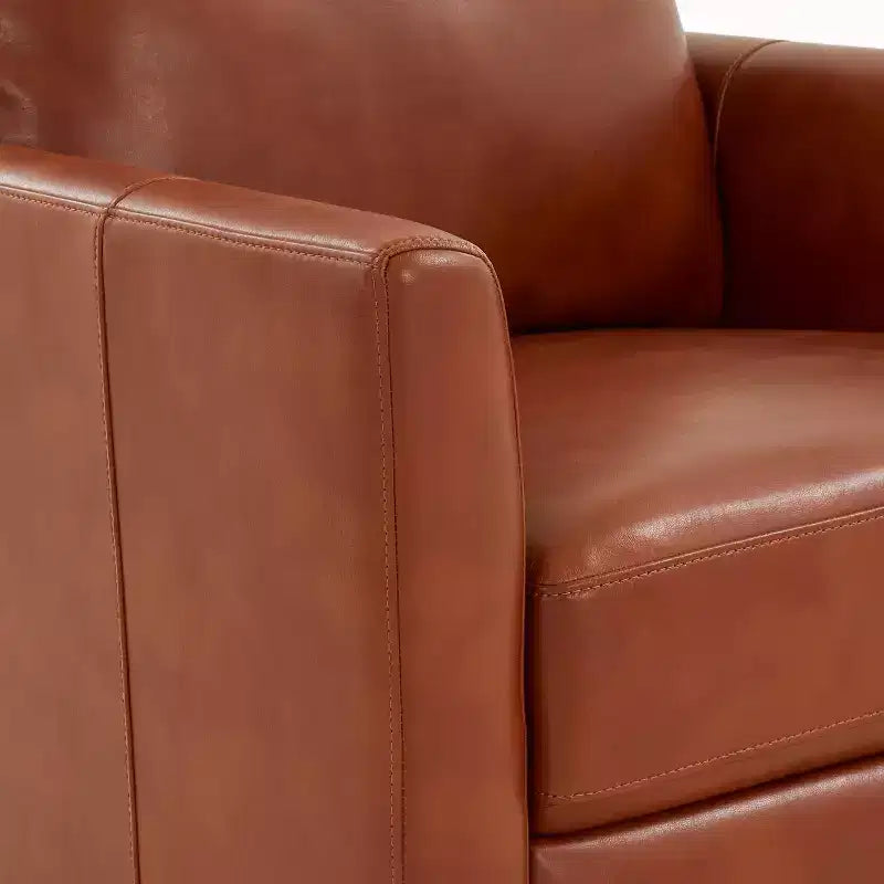 Poltrona reclinabile classica imbottita