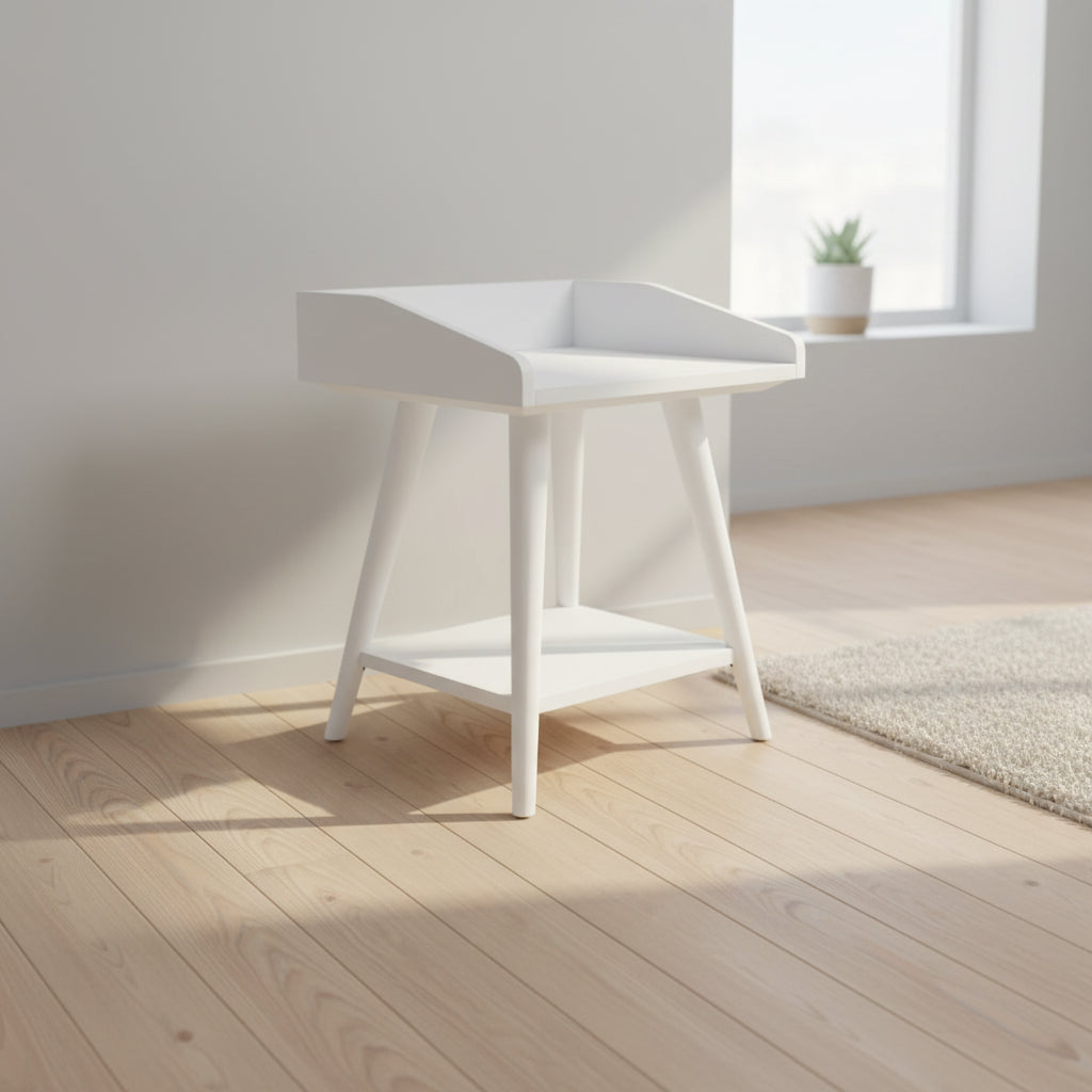 Signature Design by Ashley Casual Blariden Accent Table White