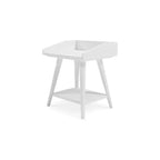 Tavolino d'appoggio casual bianco