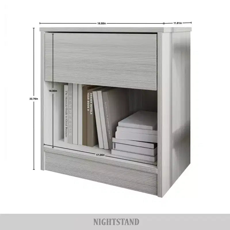 Comodino a 1 cassetto